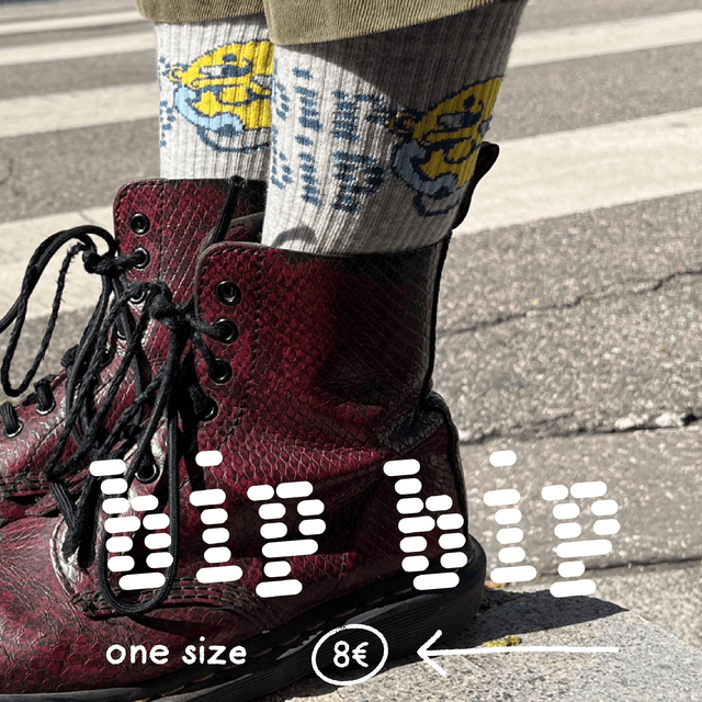 Paire de chaussette "bip bip"